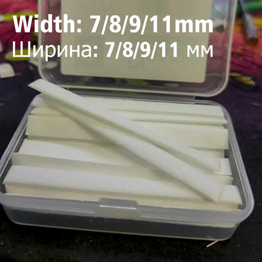 Mesh Coil Strip - 30/20 플랫 코튼 5겹 스트립당 폭
