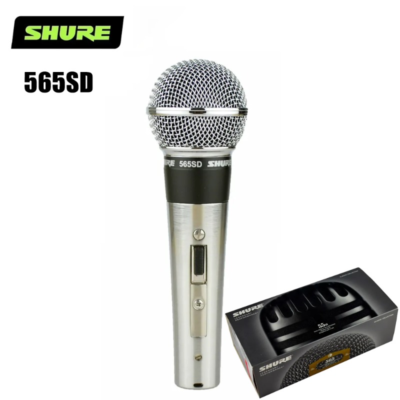 Shure Mic Mv7 - 슈어 SM58 565SD 클래식 다이나믹 유선