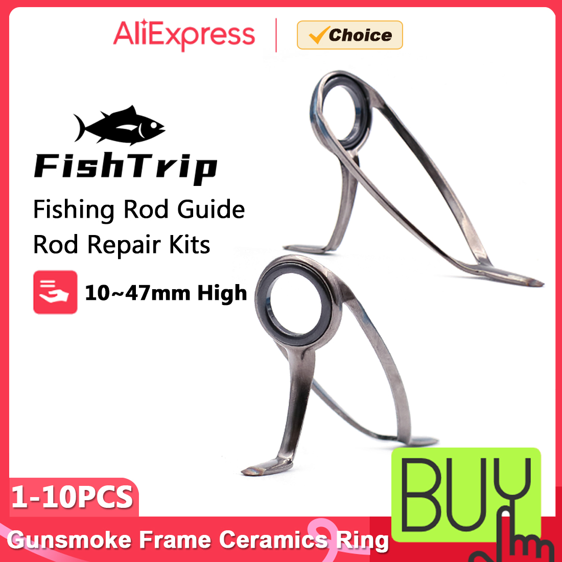 Mesh Coil Strip - FishTrip 낚싯대 가이드 수리 키트 헤비