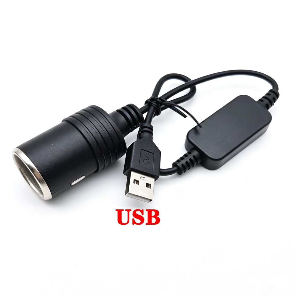 Accessories Experts Vape - USB 남성-여성 5V 2A USB-12V 담배