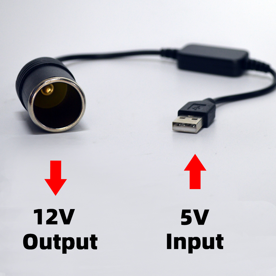 Accessories Experts Vape - QXN 5V에서 12V 변환 케이블 연장기