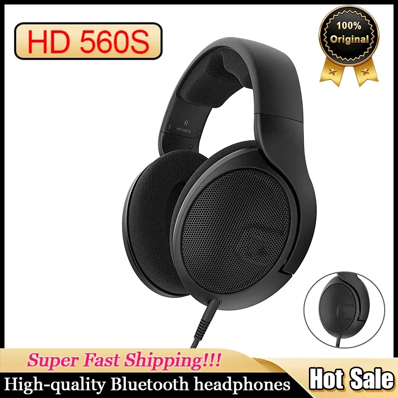 Sennheiser Headphone Hd 560S - 젠하이저 HD560s 오버더이어 오리지널 헤드폰 중성