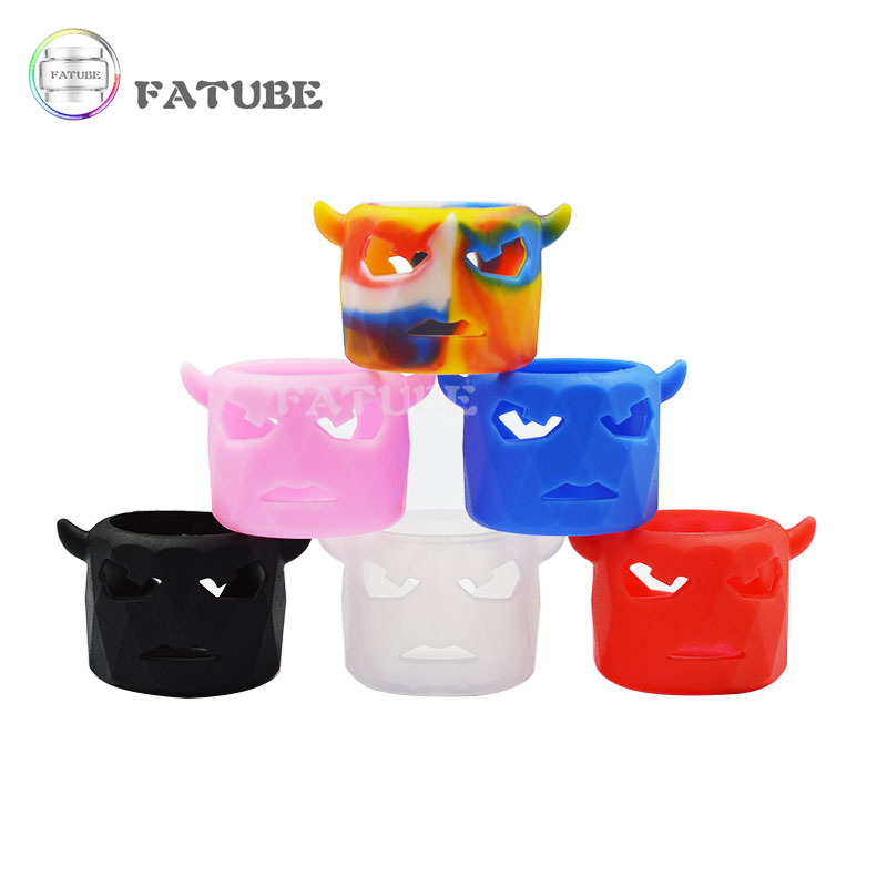 Vape Ring - 1pc Bull's 실리콘 보호 슬리브 버블