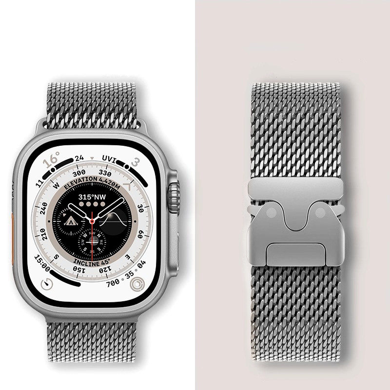 Mesh Coil Strip - Apple Watch 시리즈 용 밀라노 루프