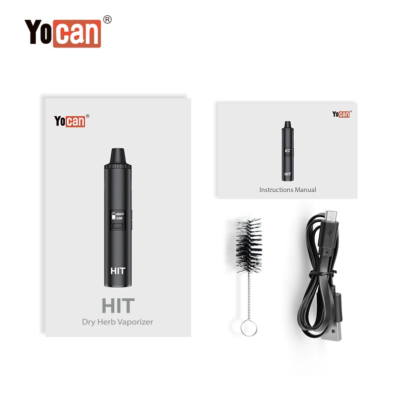 오리지널 Yocan 히트 드라이 허브 기화기 키트, 전 - Vaping Area 리뷰 및 가격
