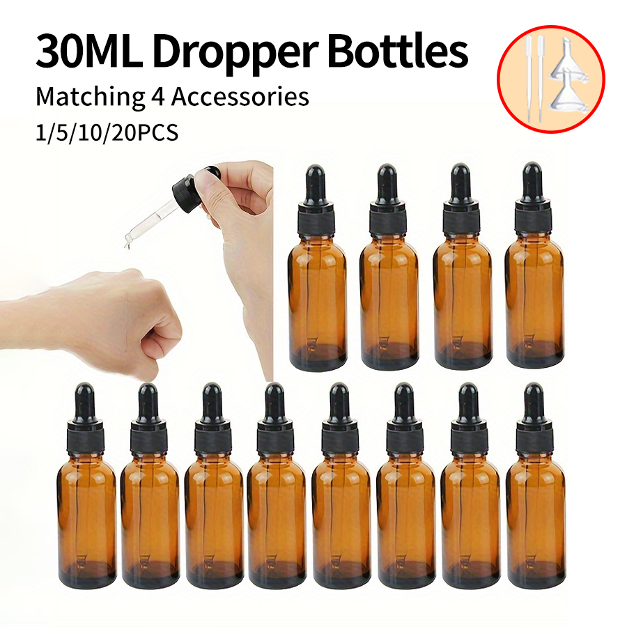 5/10/20개 + 액세서리 4개 리필 가능한 30ml - Juice Bottle Dropper 리뷰 및 가격