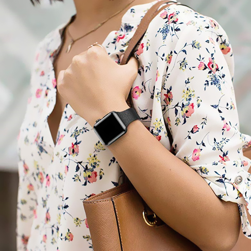 Apple Watch 밴드 용 스테인레스 스틸 메쉬 스 - Mesh Coil Strip 리뷰 및 가격
