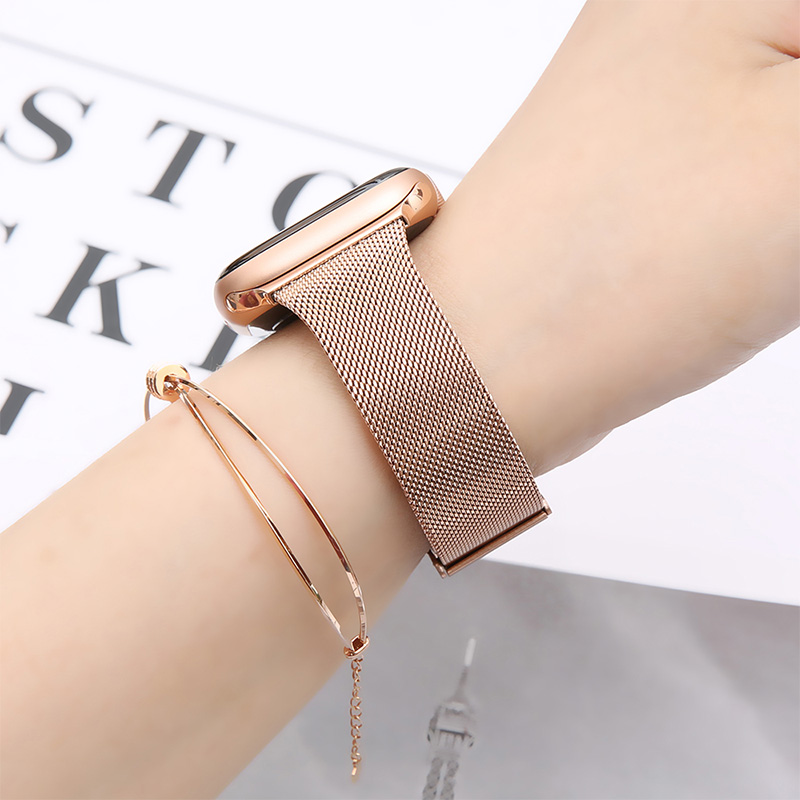 Apple Watch 밴드 용 스테인레스 스틸 메쉬 스 - Mesh Coil Strip 리뷰 및 가격
