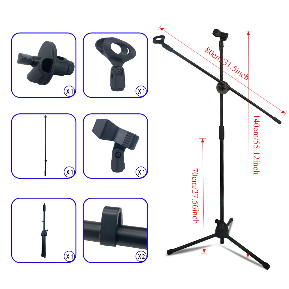 듀얼 암 디자인의 퍼포먼스 마이크 플로어 스탠드: 유연 - Shure Mic Sm58 리뷰 및 가격