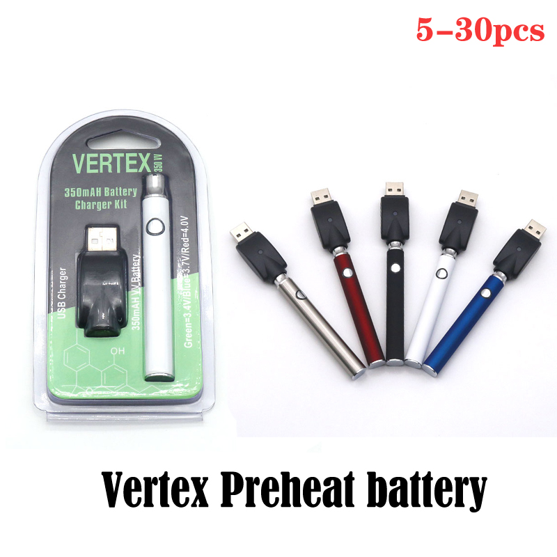5-30pcs Vertex 510 스레드 예열 배터리  - Vaping Area 리뷰 및 가격