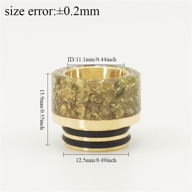 1PC 대형 보어 810 드립 팁 스테인레스 스틸 레진 - Vape Band Silicone 리뷰 및 가격