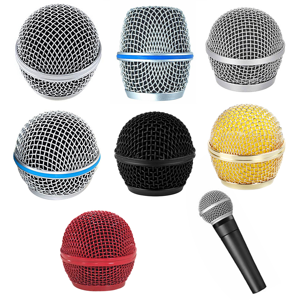1개 마이크 교체용 헤드 스틸 마이크 그릴 커버 헤드  - Shure Mic Sm58 리뷰 및 가격