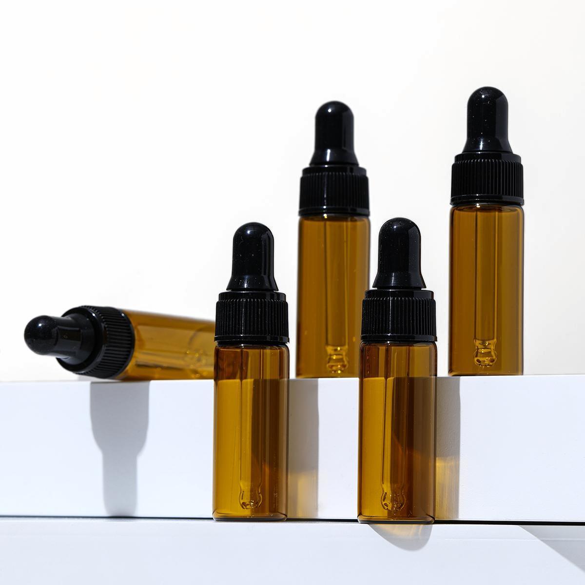10개입 다크 앰버 유리 드로퍼 병 1ml 2ml 3m - Juice Bottle Dropper 리뷰 및 가격