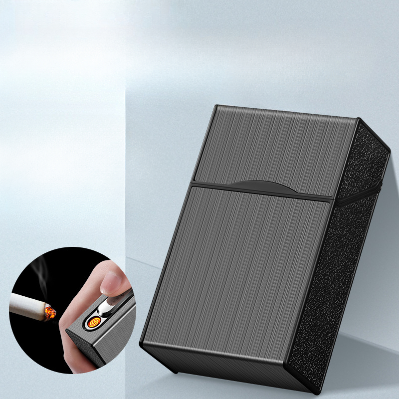 2 In 1 20 담배 케이스 라이터 케이스 USB 충 - Accessories Experts Vape 리뷰 및 가격