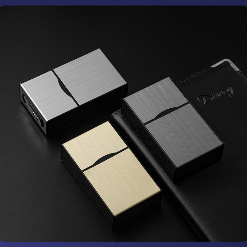 2 In 1 20 담배 케이스 라이터 케이스 USB 충 - Accessories Experts Vape 리뷰 및 가격