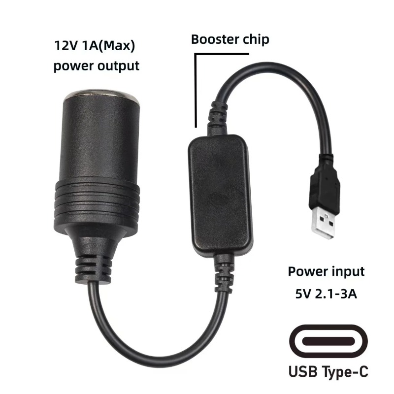 5V 2A USB에서 12V 시가 라이터 소켓으로 변환 - Accessories Experts Vape 리뷰 및 가격