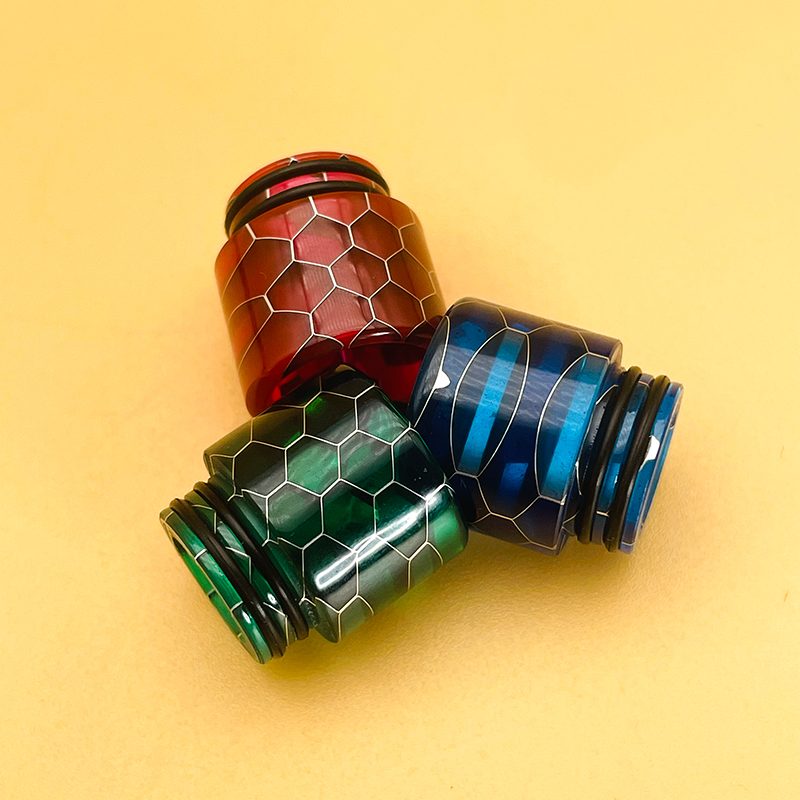 DSX 스네이크스킨 에폭시 수지 810 드립 팁 TFV - Vape Band Silicone 리뷰 및 가격