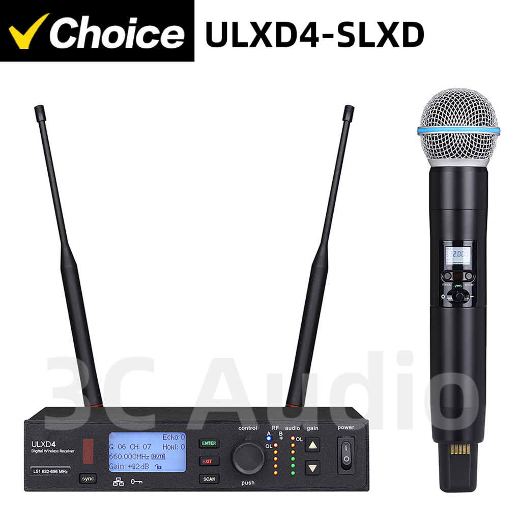 ULXD4-SLXD 500/600MHz 전문 무선 마이 - Shure Mic Sm58 리뷰 및 가격