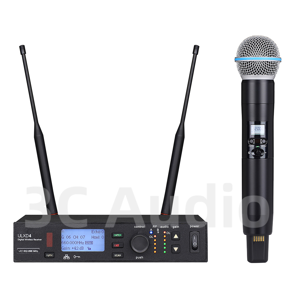 ULXD4-SLXD 500/600MHz 전문 무선 마이 - Shure Mic Sm58 리뷰 및 가격