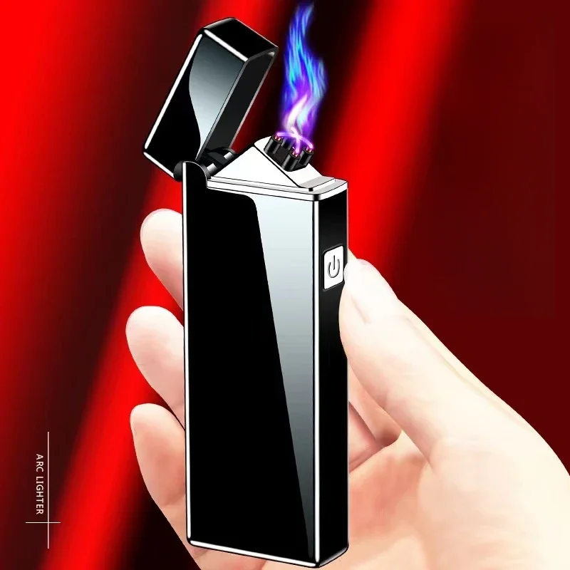 전자 방풍 더블 아크 펄스 플레임리스 라이터, USB  - Accessories Experts Vape 리뷰 및 가격