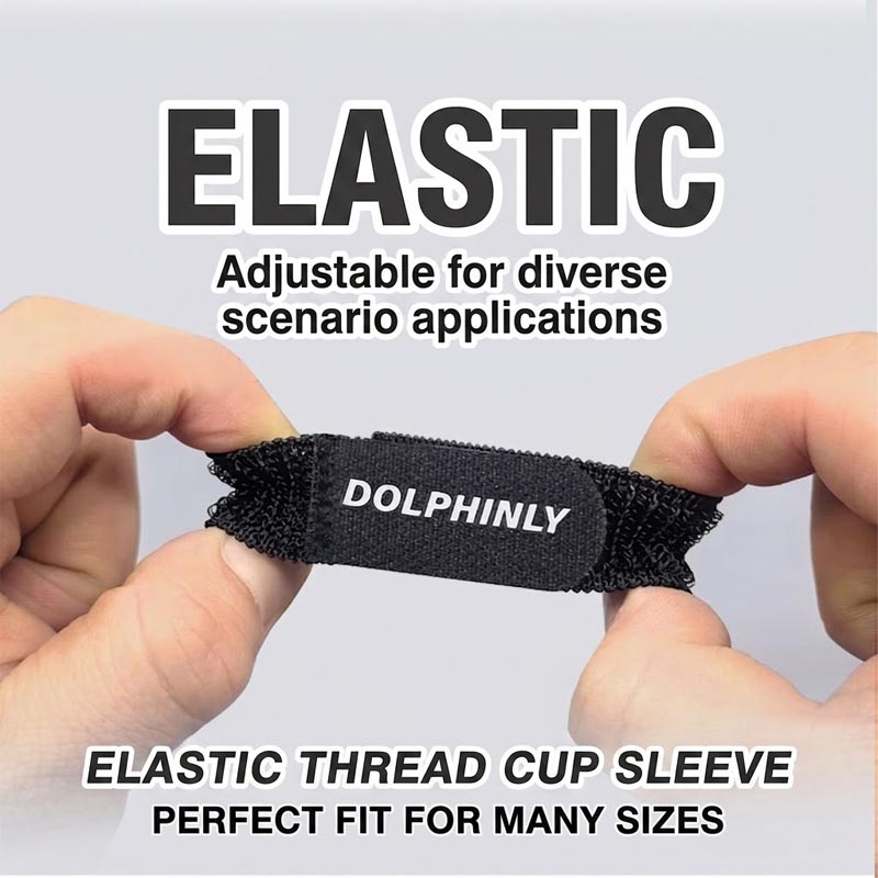 낚싯대 스트랩 및 릴 스풀 밴드, 탄성 후크 및 루프  - Mesh Coil Strip 리뷰 및 가격